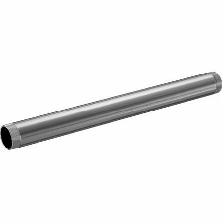 BSC PREFERRED Standard-Wall Aluminum Pipe Threaded on Both Ends 4 NPT 48 Long 5038K68
